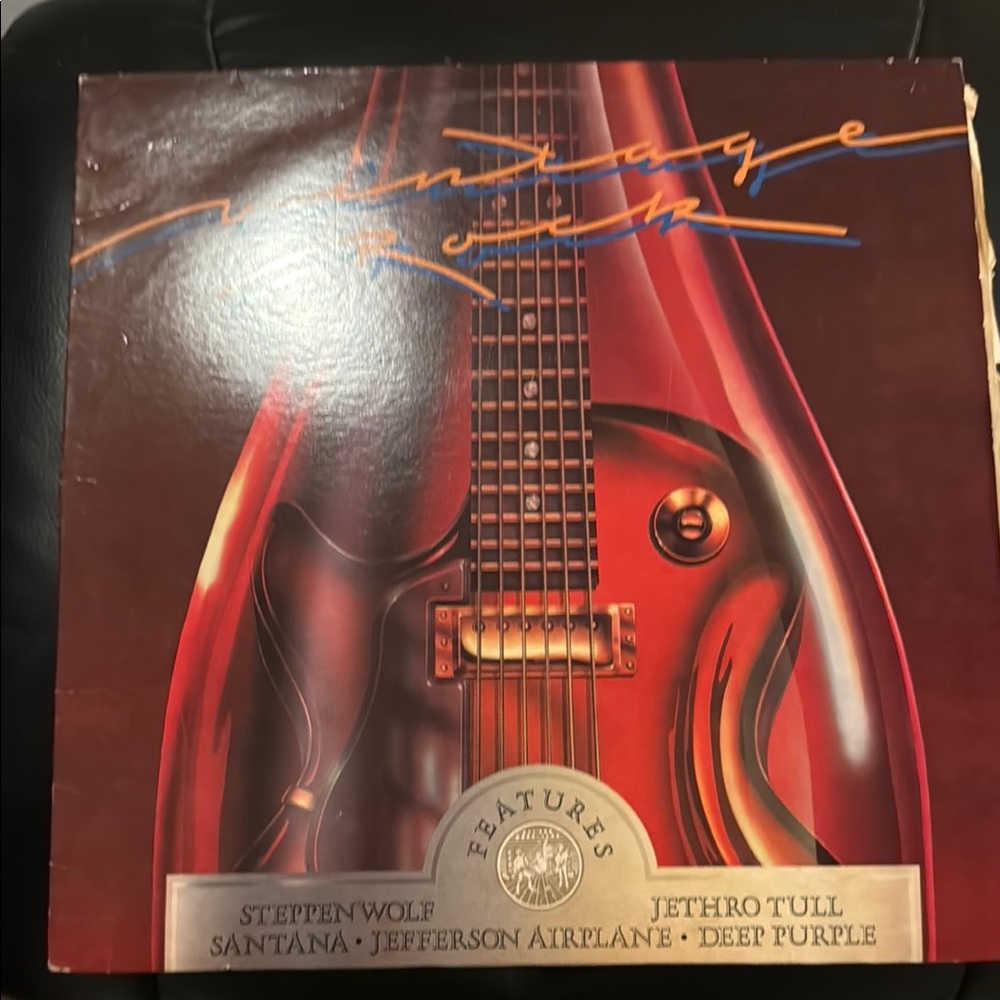 K-Tel Vintage Rock Vinyl Record